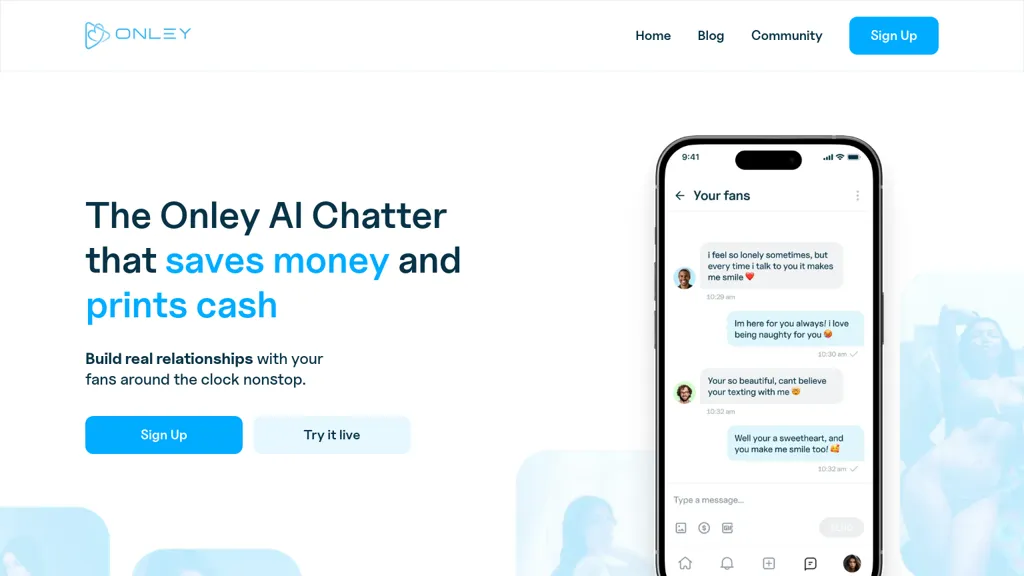 Onley AI Platform Interface