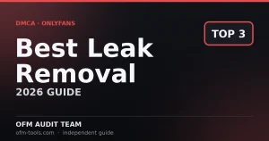 Best OnlyFans Leak Removal & DMCA Takedown Services (2026)