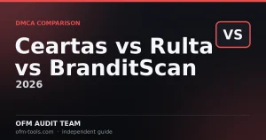 Ceartas vs Rulta vs BranditScan (2026): The Honest Comparison