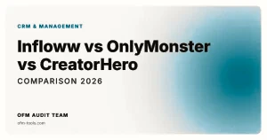 Infloww vs OnlyMonster vs CreatorHero (2026): Which OFM Platform Actually Protects Your Revenue?