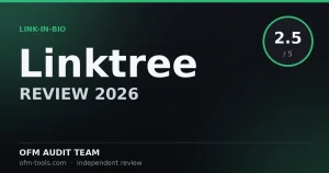 Linktree Review 2026: Is It Safe for OnlyFans Creators?