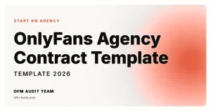 Free OnlyFans Agency Contract Template
