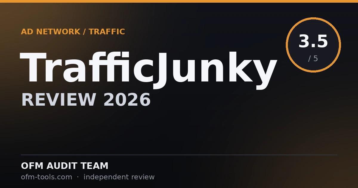 TrafficJunky Review 2026: Costs, OnlyFans Policy & Real ROI