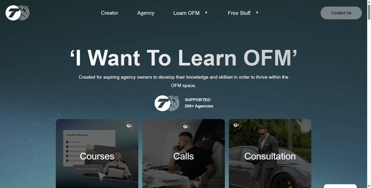 TDM Business homepage